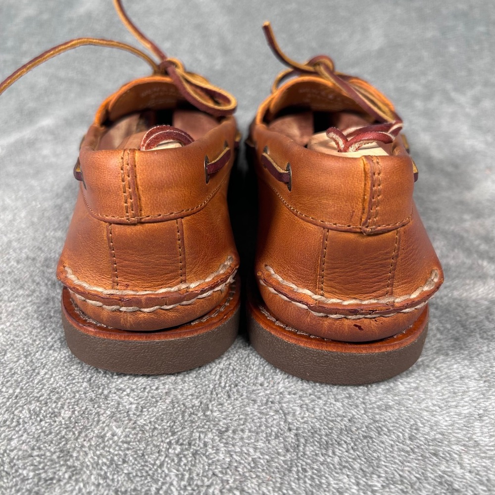 Sperry Gold Cup Authentic Original Boat Shoes Tan Leather Mens 8.5 W STS12428 - Picture 7 of 14